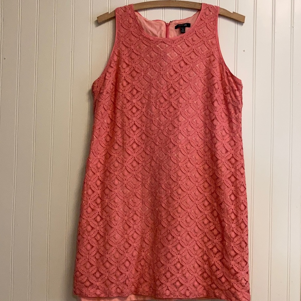 Sleeveless mini sheath dress
